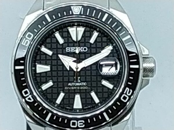 Seiko - SRPE35K1 King Samurai Special Edition Waffle Black Dial, Sapphire Crystal and Ceramic Bezel - Herren - 2011-heute