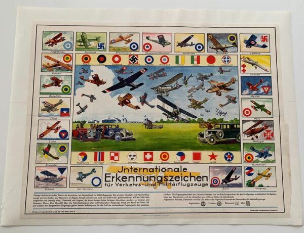 onbekend - Internationale Erkennungszeichen für Verkehrs- und Militärflugzeuge - 1935