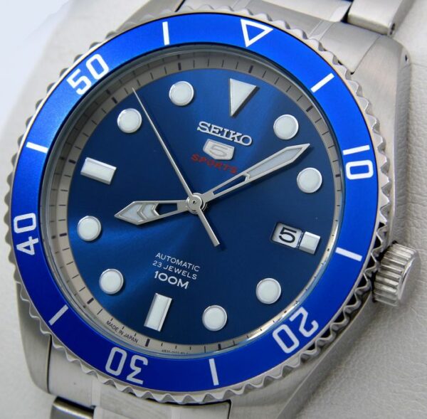 Seiko - - "NO RESERVE PRICE" - 23 Jewels "Blue Dial" - Made in Japan - - Herren - 2011-heute