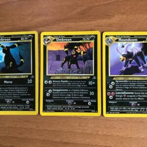 Gamefreak - Pokémon - Sammelkarte Umbreon Holo , Houndoom, Umbreon - 2000