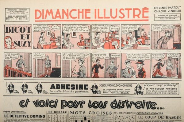 Dimanche-Illustré - 3 années avec BD par Alain Saint-Ogan e.a. - Erstausgabe - (1937/1940)