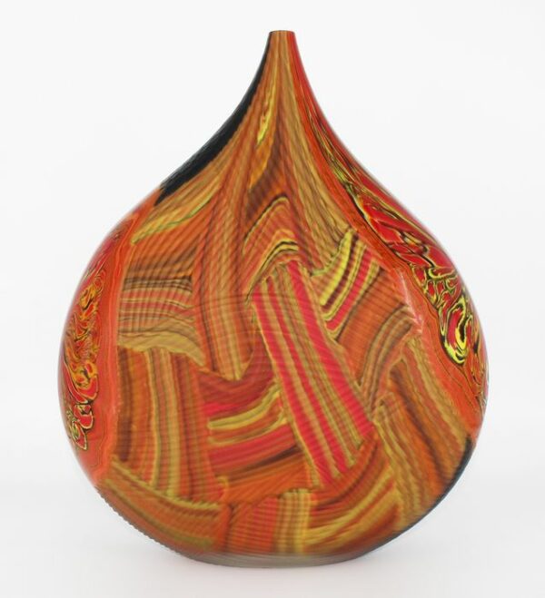 Luca Vidal - Murano - Vase - Molato (48 cm)